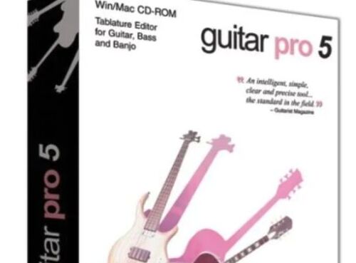 Guitar Pro 5 For Windows Software License Cd Key (Clé De Licence)
