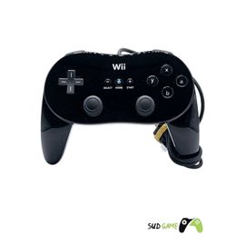 Nintendo Wii - Manette Pro Noir Filaire officielle - Très Bon état