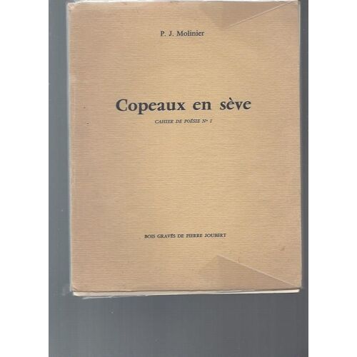 Copeaux En Sève -Cahier De Poésie N°1