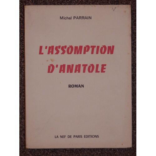 L'assomption D'anatole