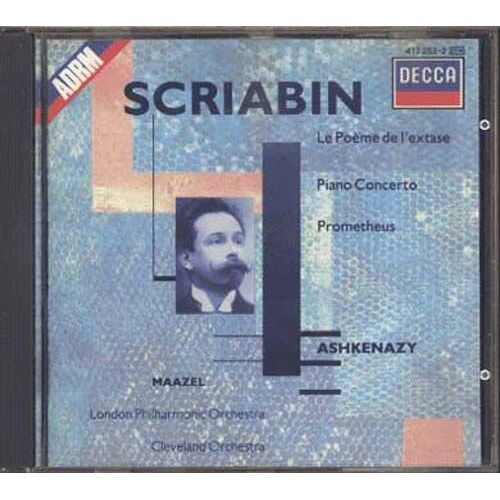 Concertos Pour Piano, Poeme De L'estase, Promethee Ashkenazy, Piano & Dir. Cleveland Orch.