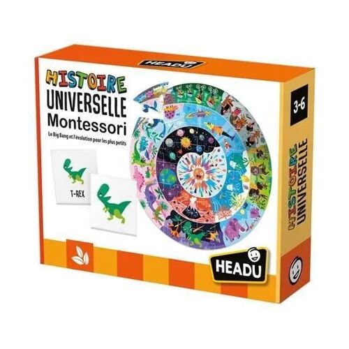 Jeu Éducatif Headu Histoire Universelle Montessori