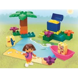 LEGO DUPLO Dora L'Exploratrice 7330 L'Ile au Trésor Avec Figurine de Dora