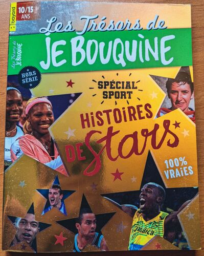 Les Trésors De Je Bouquine - N°18 - Spécial Sport "Histoire De Stars"