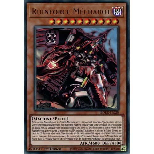 Ruinforce Méchabot - Bode-Fr028 - Ultra Rare - Yu-Gi-Oh !