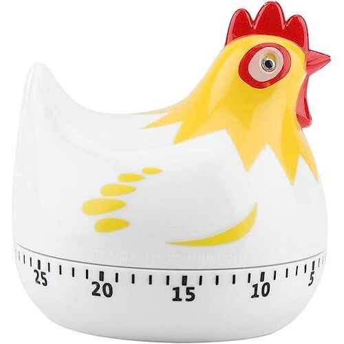 Minuterie De Cuisson, Minuterie De Cuisine Pour Animaux Minuterie De Compte À Rebours De 60 Minutes Pour La Cuisson, Minuterie Numérique Avec Réveil Pour Le Temps Du Visage, Temps D'exercice(Blanc)