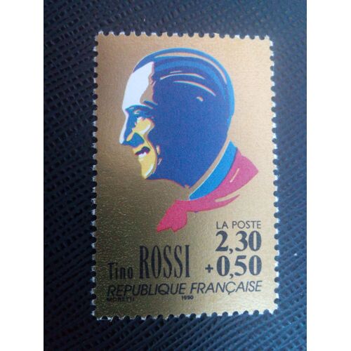 Timbre France Yt 2651 Chanson Française - Tino Rossi 1990 ( 051105 )