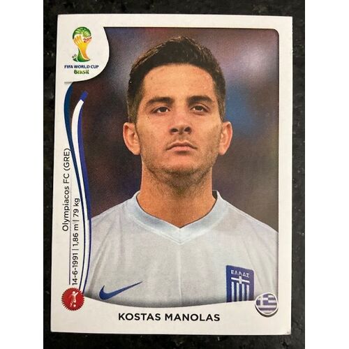 Image Panini - Fifa World Cup 2014 - N°211 Kostas Manolas