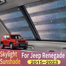 Pare-Soleil De Toit Ouvrant Pour Jeep Renegade,Pare-Soleil De Fenêtre Anti-Uv,Bouclier Thermique,Toit De Gardien De Voiture,2 Pièces,2015   2023,2016,2017