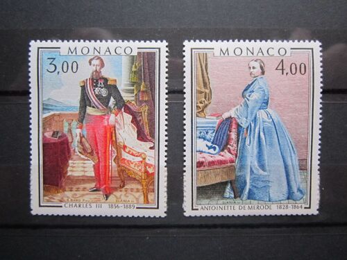Monaco. Timbres N° 1196 Et 1197 (1979). Prince Et Princesse De Monaco. Tableaux