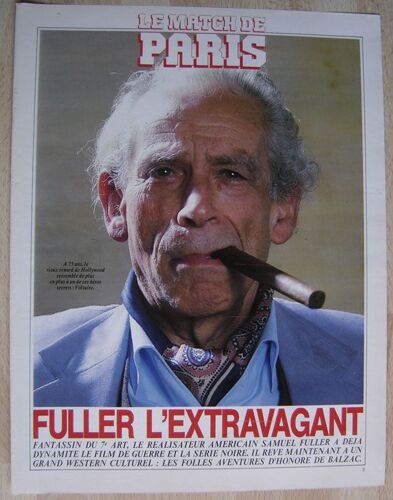 Paris Match N°1967, Coupure De Presse, Samuel Fuller