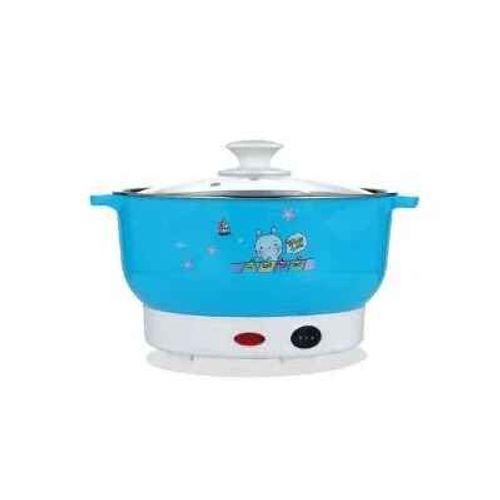 Cuisinière électrique multifonctionnelle en acier inoxydable,mini poêle chauffante,marmite à soupe,cuiseur à vapeur Perriz,?ufs cuits à la vapeur,2L EU US