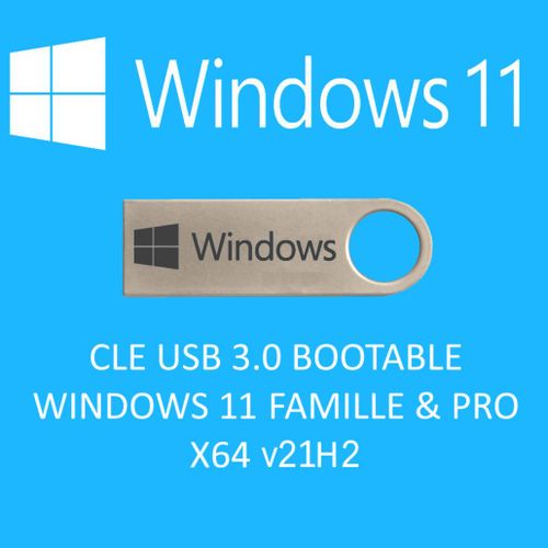 Clé USB bootable Windows 11