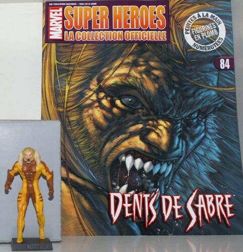 Figurine Marvel Super Heroes Dents De Sabre Fascicule N 84