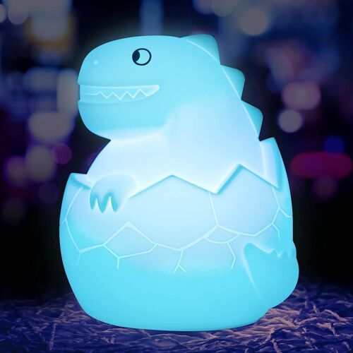 Veilleuse Dinosaure Pour Chambre D'enfant, Mignon Lampe Dino Garçons Tout-Petit