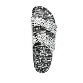 Birkenstock Sandales À Imprimé Abstrait - Noir