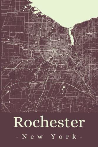 Rochester New York: Your City, Your Region, Your Home! | Composition Notebook 6x9 Lined 120 Pages