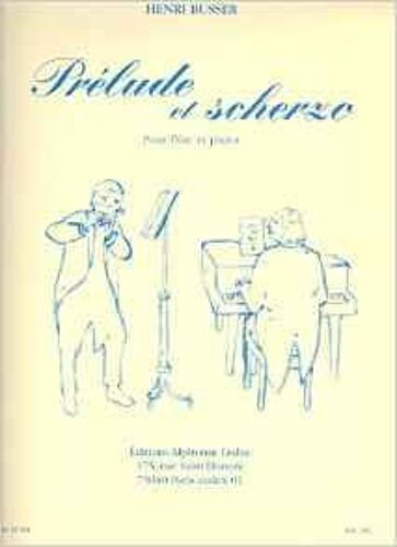 Prélude Et Scherzo Pour Flûte Et Piano