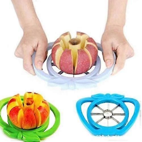Trancheuse à pommes en acier inoxydable Easy Cutter Divider Corer Fruit Knife Outil de cuisine