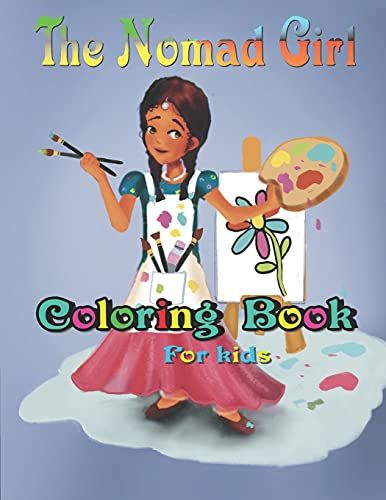 The Nomad Girl Coloring Book For Kids
