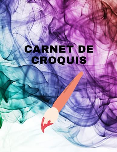Carnet De Croquis:150 Pages, Papier De Qualité Supérieure Blanc ,Couverture Cahier Très Simple