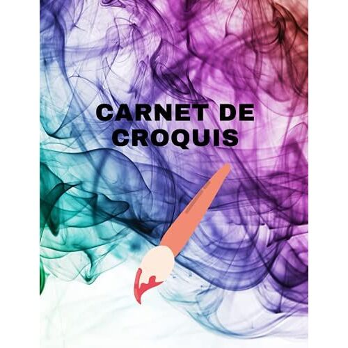 Carnet De Croquis:150 Pages, Papier De Qualité Supérieure Blanc ,Couverture Cahier Très Simple