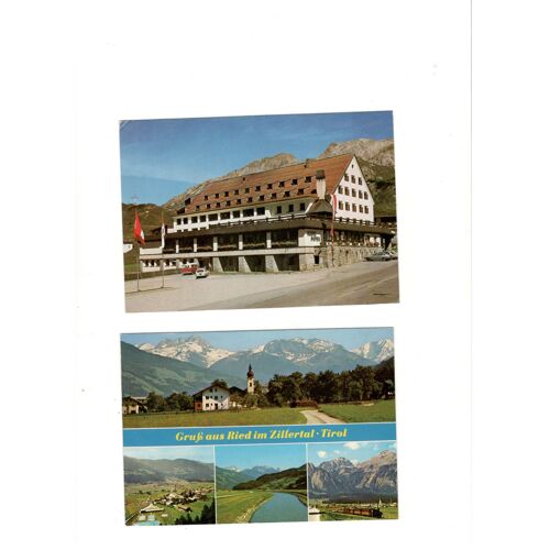 Lot De 4 Cartes Postales Autriche