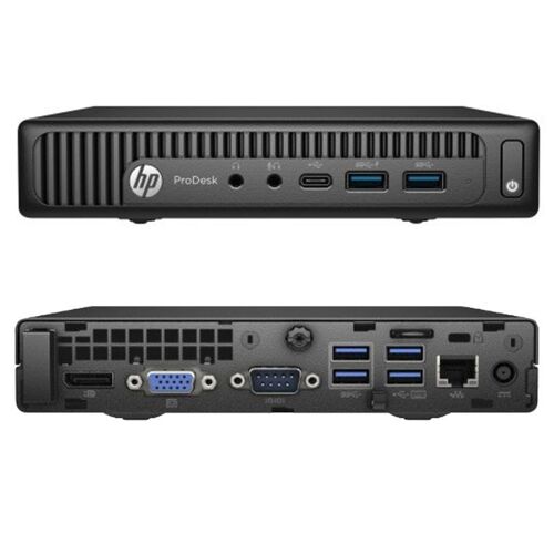 Ultra Mini PC HP 600 G2 DM Intel i5-6500T RAM 16Go SSD 480Go Windows 10 Wifi