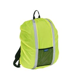 housse sécurité pour sac à dos 20 à 60 L- jaune fluo haute visibilité - HVW068
