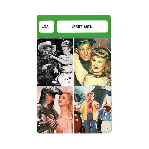 Fiche Monsieur Cinema Danny Kaye