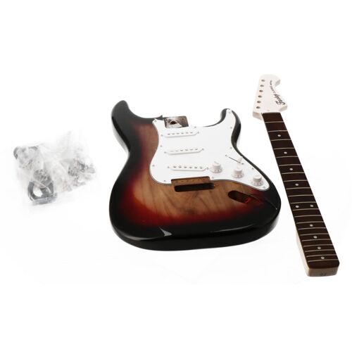 Fazley Fst-Diy 3-Color Sunburst Guitare Électrique En Kit