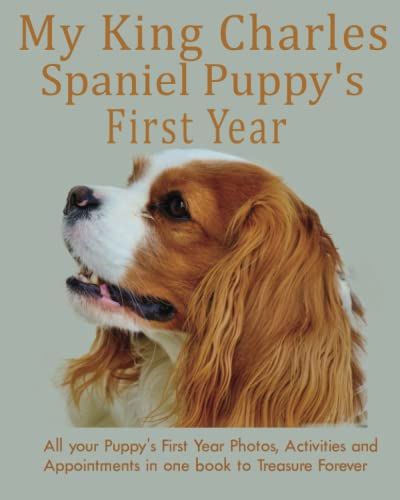 My King Charles Puppy's First Year: All Your Puppy's First Year Photos, Activities And Appointments In One Book To Treasure Forever, Your Dogs Memory ... Chart And Pampered Pup Appointments Etc.