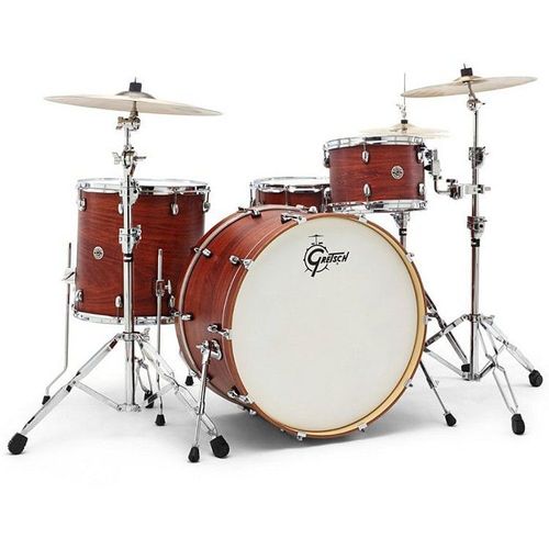 Gretsch Drums Ct1-R444-Swg Catalina Club 2014 Satin Walnut Glaze Batterie Acoustique