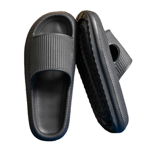 Toboggans D¿Été Pantoufles Plate-Forme Sandales De Plage Pantoufles Unisexes Séchage Rapide