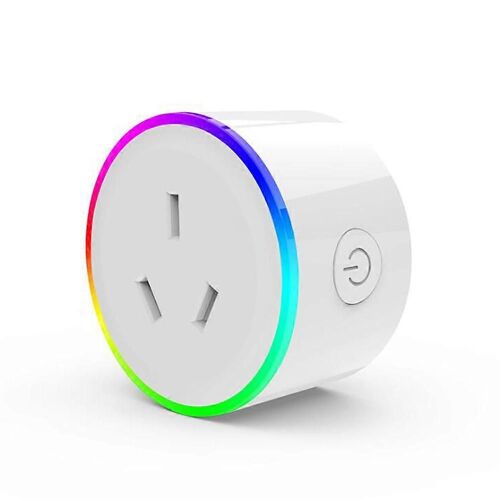 Prise Intelligente Wifi Avec Prise Led Colorée Interchangeable 100 ?240v