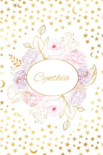 Cynthia: Lined Notebook With Personalized Name Cynthia: 6x9 120 Pages - Personalized Name Gift, School Gifts, Cynthia Gift (Art-2): Cynthia: Lined ... Name Gift, School Gifts, Cynthia Gift