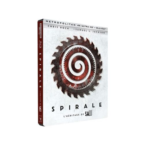 Spirale : L'héritage De Saw - 4k Ultra Hd + Blu-Ray - Boîtier Steelbook® Limité