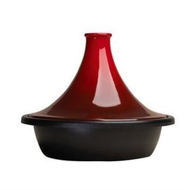 Tajine Fonte 31 Cm Cerise