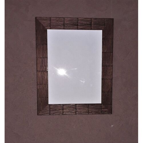 Cadre En Bois Nervuré Avec Verre Pour Photo 17 X 23 cm