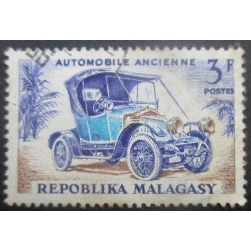 Madagascar N°410 Voiture Ancienne Oblitéré