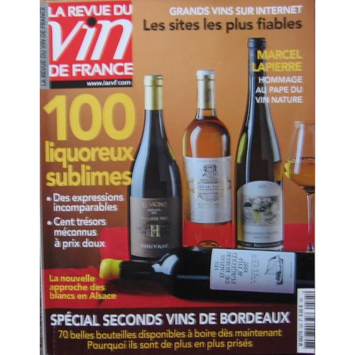 La Rvf : Revue Du Vin De France   N° 595 