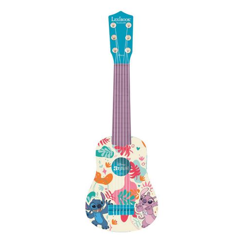 Lexibook - Ma Premiere Guitare Stitch - 53cm - Guide d'apprentissage inclus