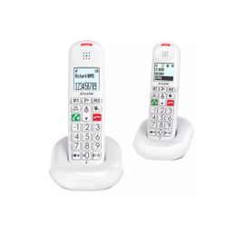 Alcatel - Duo.dect.100mem.ml.bloc appels xl685duoblanc