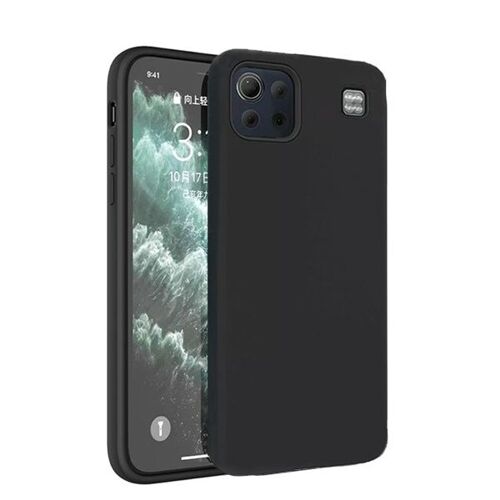 Coque en Silicone Liquide Phonecare pour LG K92 - Noir