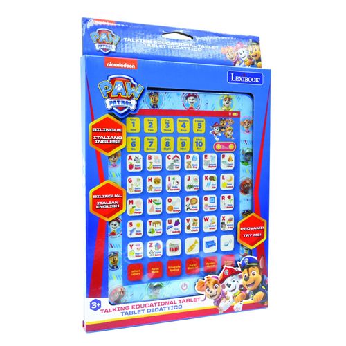 Tablette Éducative Bilingue Pat Patrouille En Italien Et En Anglais