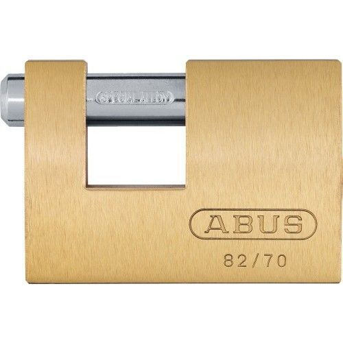 Cadenas monobloc - laiton - protection anti-sciage - 82/90 KA 8521 ABUS