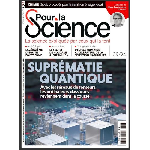 Pour La Science N°563 - Septembre 2024
