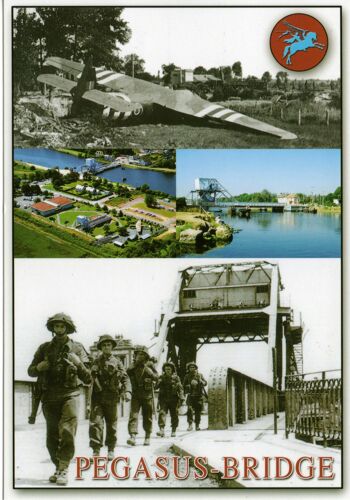 Militaria  - Cp - Pegasus Bridge Bénouville 5/6 Juin 1944
