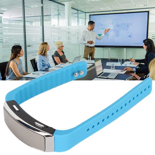 Enregistreur Montre Hd RéDuction Du Bruit Lecteur De Musique Activé Par La Voix Enregistreur Sonore Bracelet Pour RéUnion Entretien Bleu 8gb