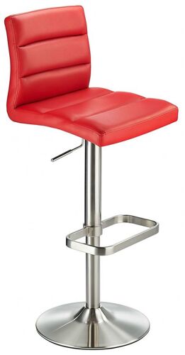 Tabouret de bar en swank rouge